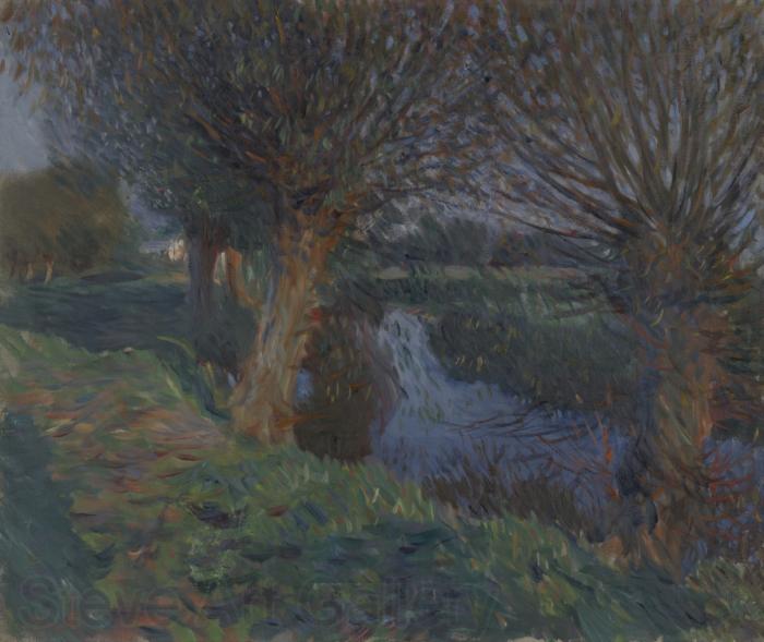 John Singer Sargent At Calcot France oil painting art